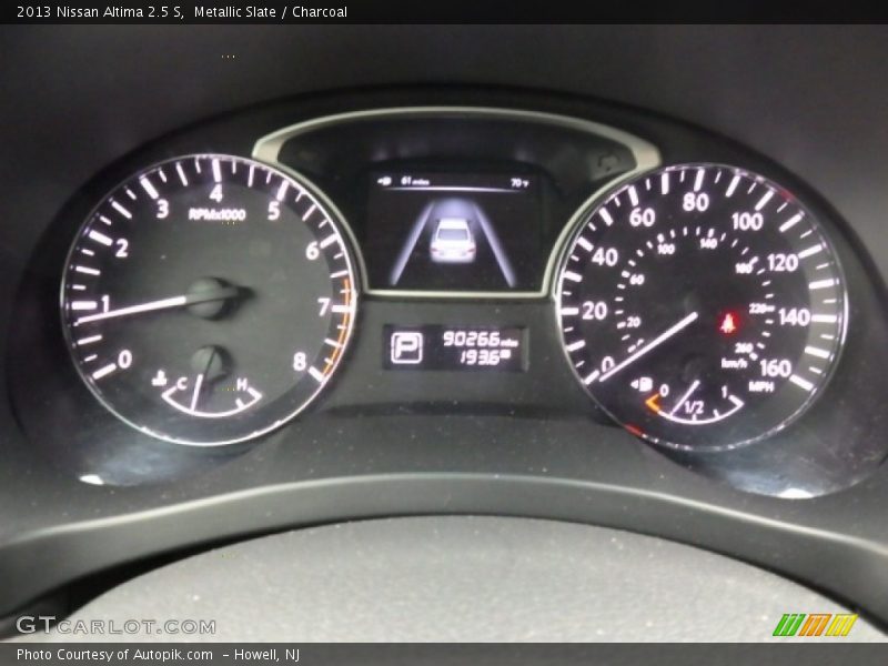 Metallic Slate / Charcoal 2013 Nissan Altima 2.5 S