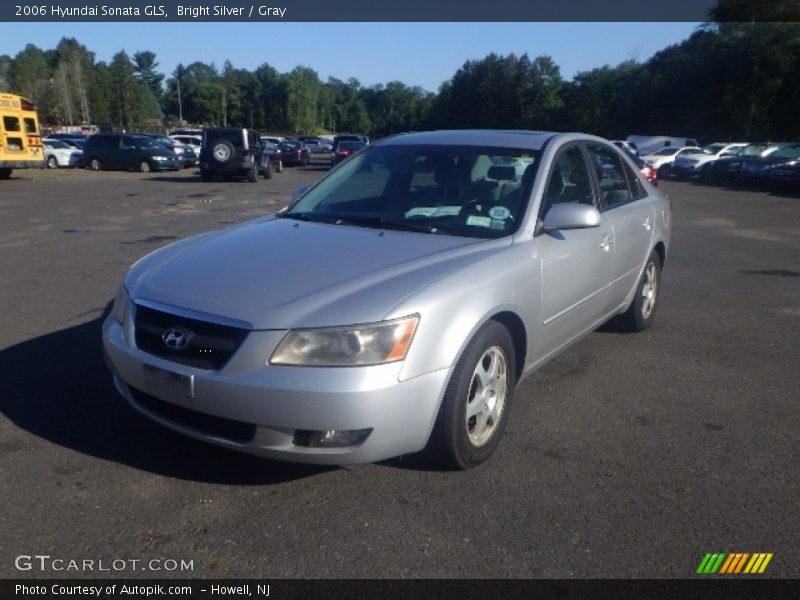Bright Silver / Gray 2006 Hyundai Sonata GLS