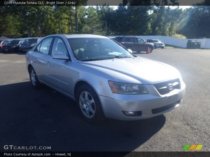 Bright Silver / Gray 2006 Hyundai Sonata GLS