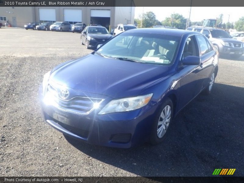 Blue Ribbon Metallic / Ash Gray 2010 Toyota Camry LE