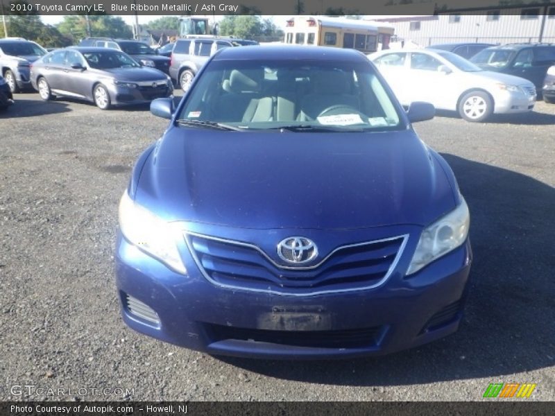 Blue Ribbon Metallic / Ash Gray 2010 Toyota Camry LE