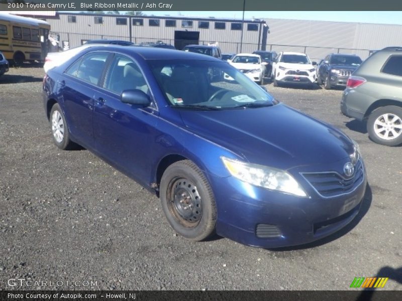 Blue Ribbon Metallic / Ash Gray 2010 Toyota Camry LE
