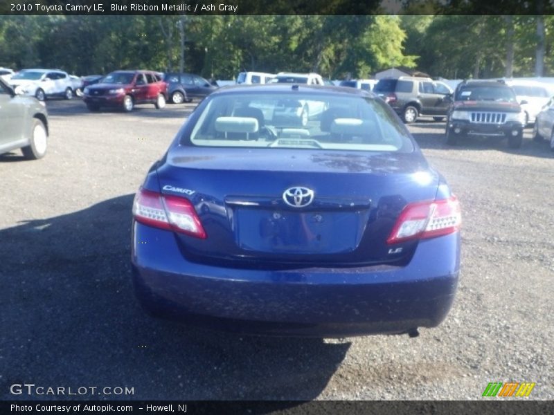 Blue Ribbon Metallic / Ash Gray 2010 Toyota Camry LE