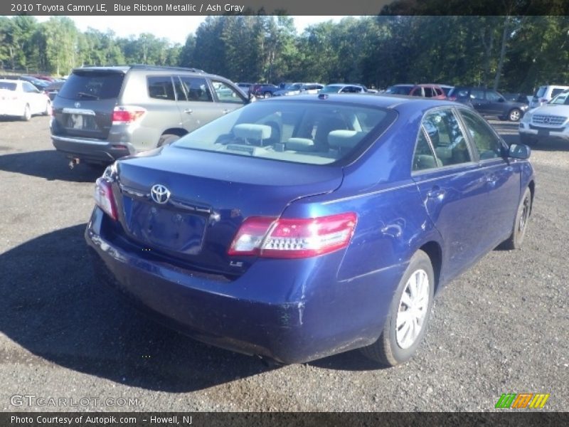 Blue Ribbon Metallic / Ash Gray 2010 Toyota Camry LE