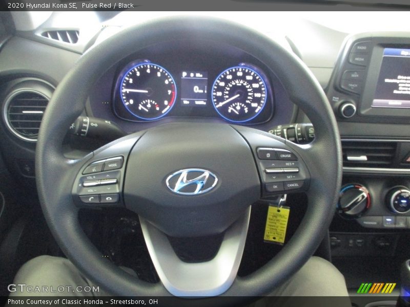 Pulse Red / Black 2020 Hyundai Kona SE