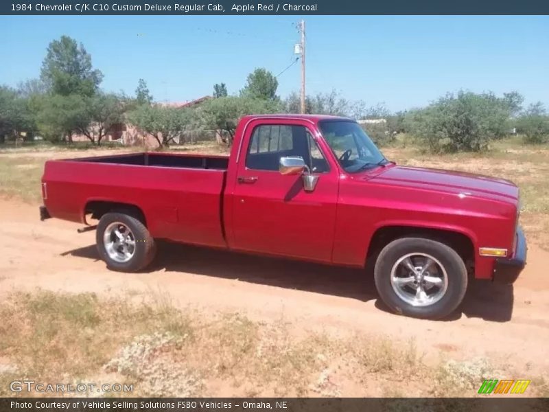 Front 3/4 View of 1984 C/K C10 Custom Deluxe Regular Cab