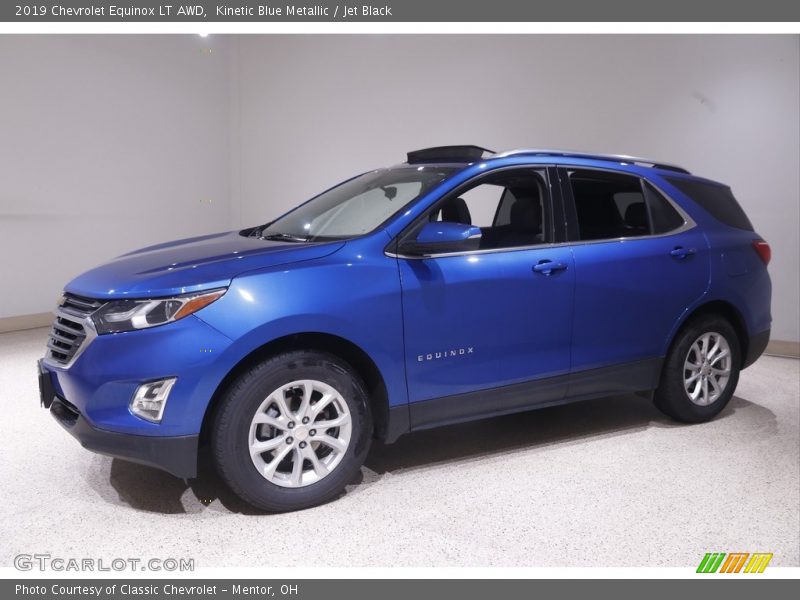 Kinetic Blue Metallic / Jet Black 2019 Chevrolet Equinox LT AWD