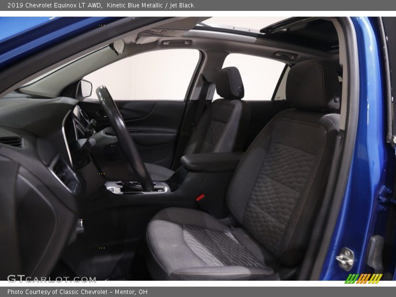 Kinetic Blue Metallic / Jet Black 2019 Chevrolet Equinox LT AWD