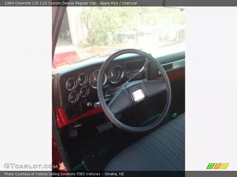  1984 C/K C10 Custom Deluxe Regular Cab Charcoal Interior