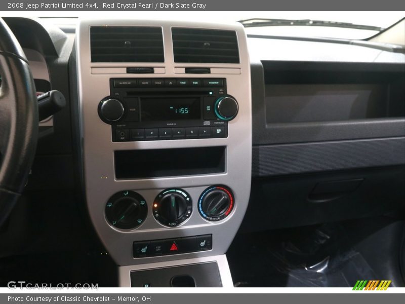 Red Crystal Pearl / Dark Slate Gray 2008 Jeep Patriot Limited 4x4