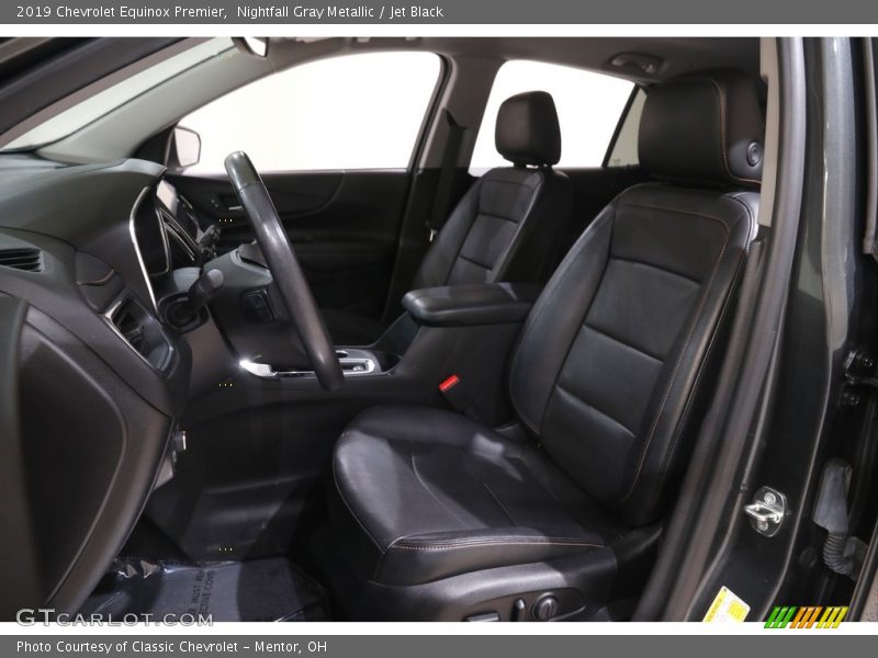Nightfall Gray Metallic / Jet Black 2019 Chevrolet Equinox Premier