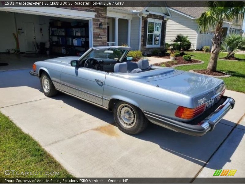  1981 SL Class 380 SL Roadster Silver Blue