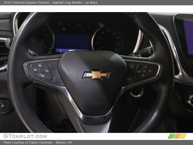Nightfall Gray Metallic / Jet Black 2019 Chevrolet Equinox Premier