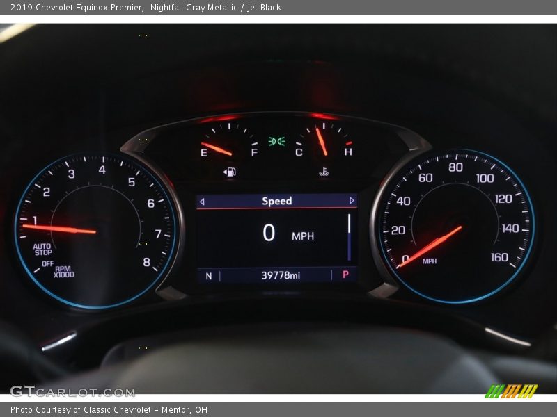  2019 Equinox Premier Premier Gauges