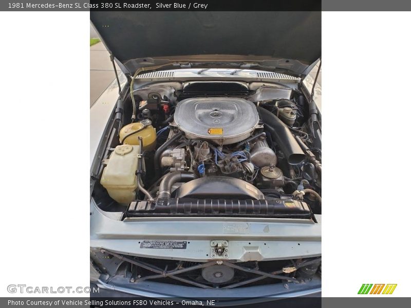  1981 SL Class 380 SL Roadster Engine - 3.8 Liter SOHC 16-Valve V8