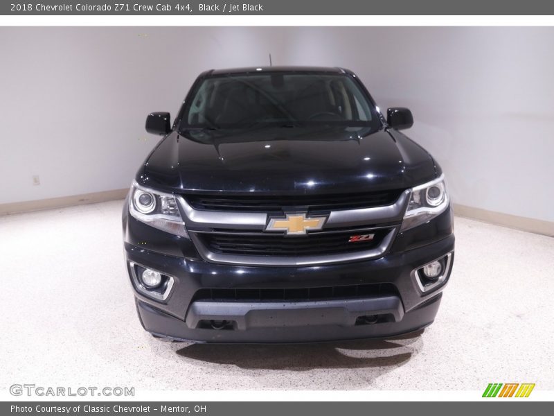 Black / Jet Black 2018 Chevrolet Colorado Z71 Crew Cab 4x4