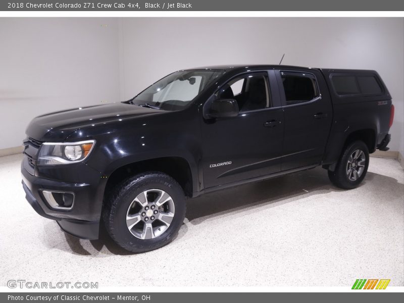 Black / Jet Black 2018 Chevrolet Colorado Z71 Crew Cab 4x4