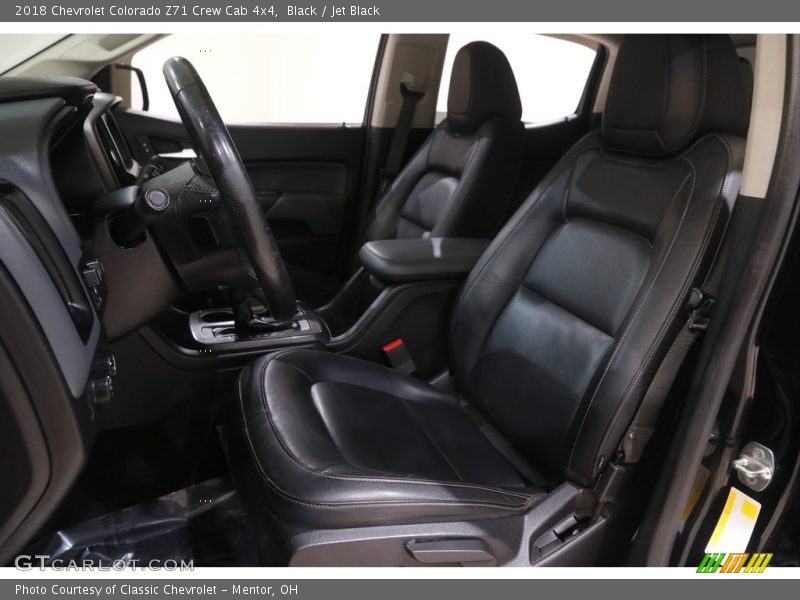 Black / Jet Black 2018 Chevrolet Colorado Z71 Crew Cab 4x4