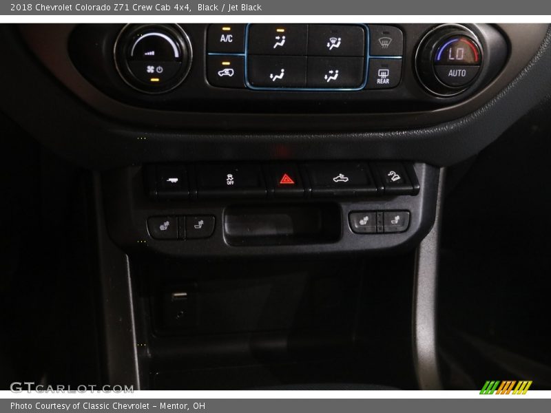Black / Jet Black 2018 Chevrolet Colorado Z71 Crew Cab 4x4