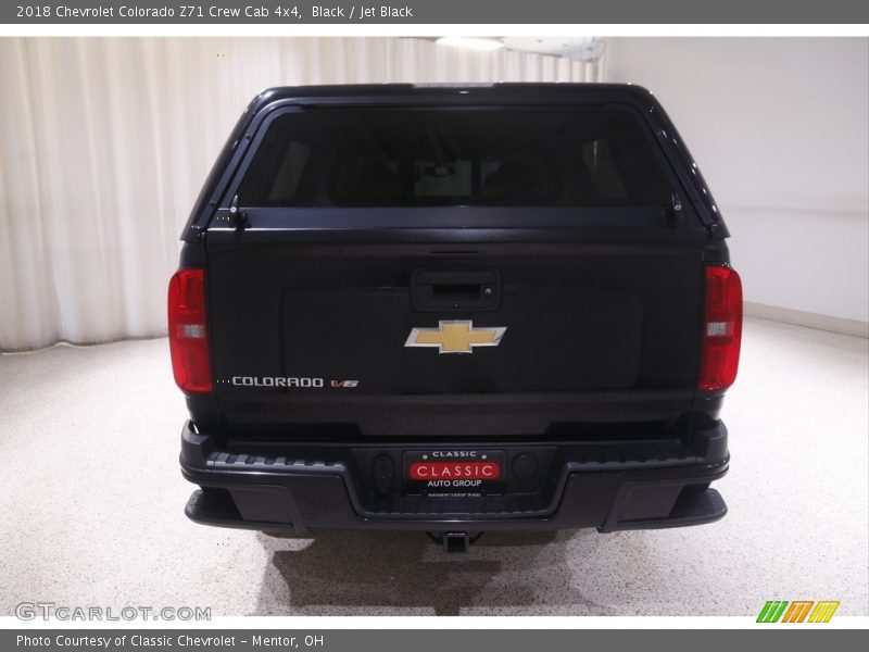 Black / Jet Black 2018 Chevrolet Colorado Z71 Crew Cab 4x4