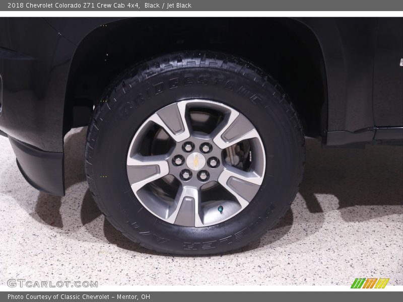 Black / Jet Black 2018 Chevrolet Colorado Z71 Crew Cab 4x4