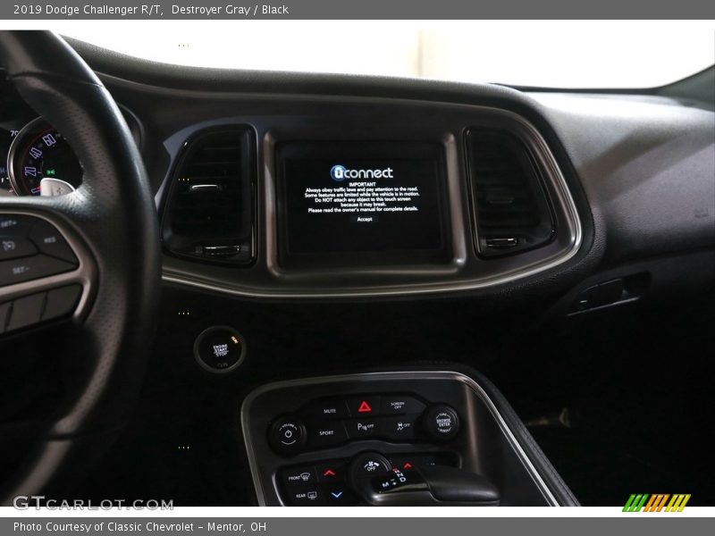 Destroyer Gray / Black 2019 Dodge Challenger R/T