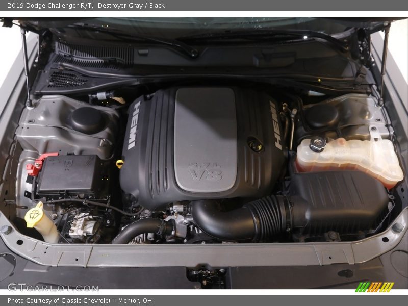 Destroyer Gray / Black 2019 Dodge Challenger R/T