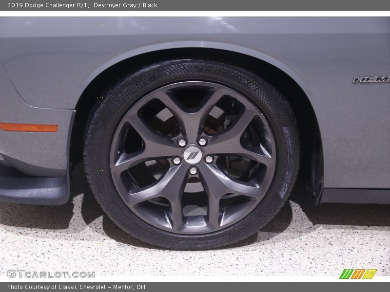 Destroyer Gray / Black 2019 Dodge Challenger R/T