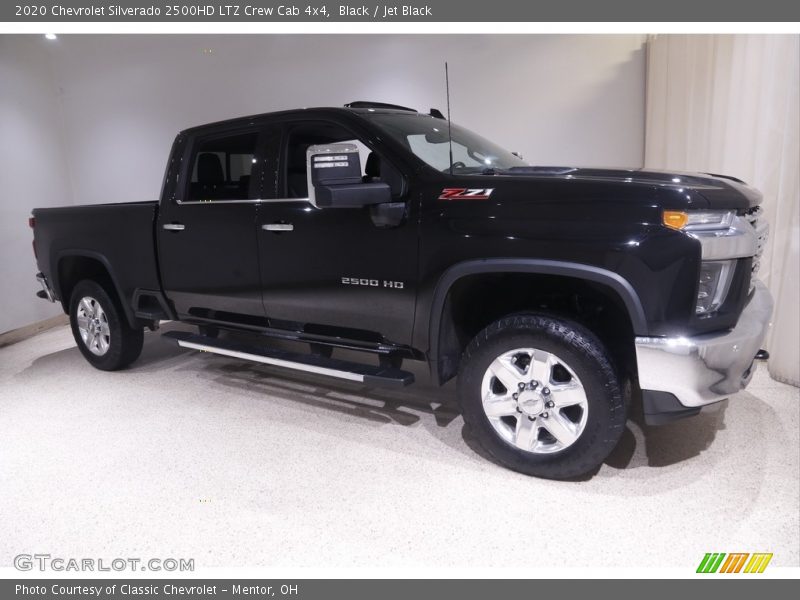 Black / Jet Black 2020 Chevrolet Silverado 2500HD LTZ Crew Cab 4x4