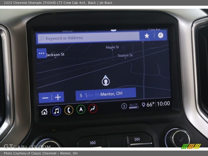 Black / Jet Black 2020 Chevrolet Silverado 2500HD LTZ Crew Cab 4x4