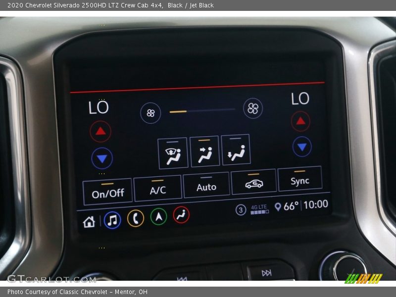 Black / Jet Black 2020 Chevrolet Silverado 2500HD LTZ Crew Cab 4x4