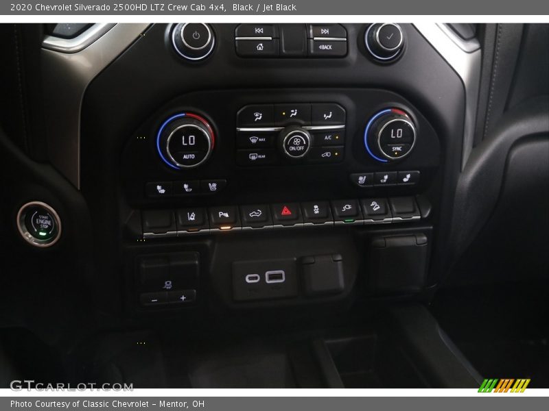 Black / Jet Black 2020 Chevrolet Silverado 2500HD LTZ Crew Cab 4x4