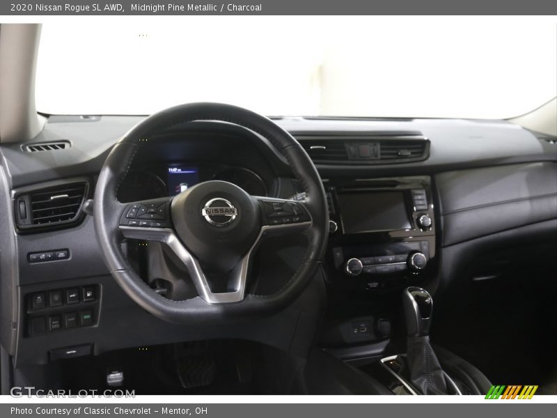Dashboard of 2020 Rogue SL AWD
