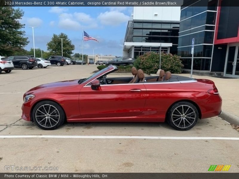  2020 C 300 4Matic Cabriolet designo Cardinal Red Metallic