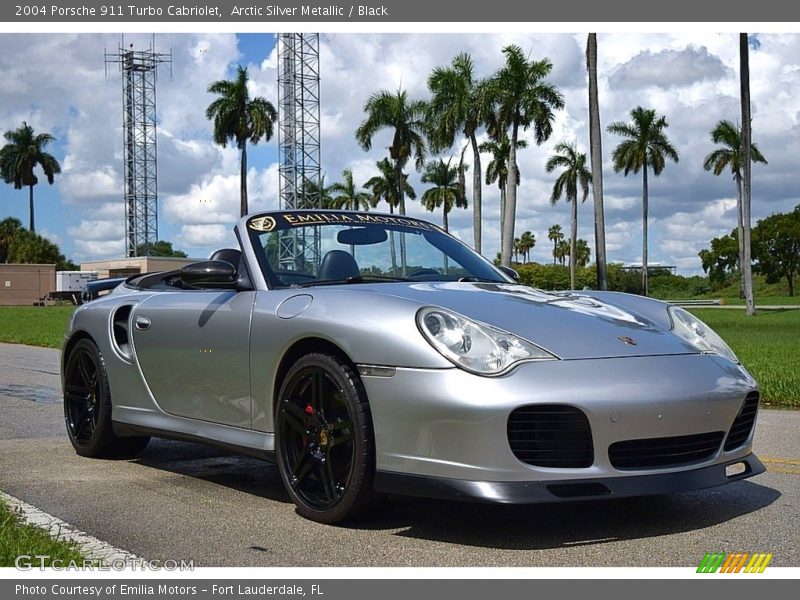 Front 3/4 View of 2004 911 Turbo Cabriolet