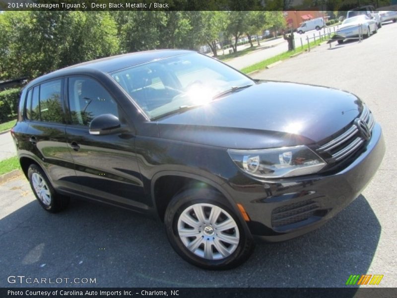  2014 Tiguan S Deep Black Metallic