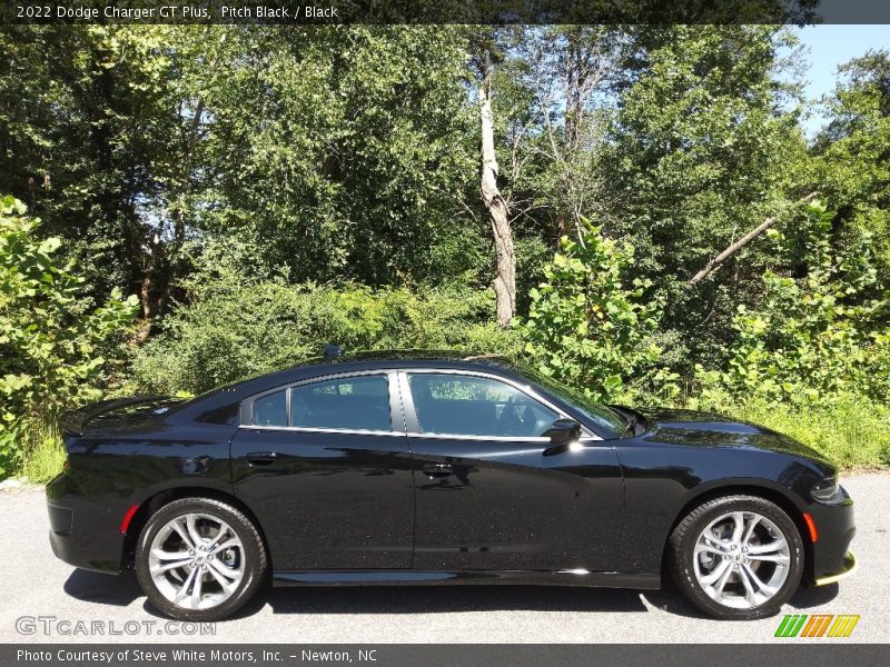 Pitch Black / Black 2022 Dodge Charger GT Plus