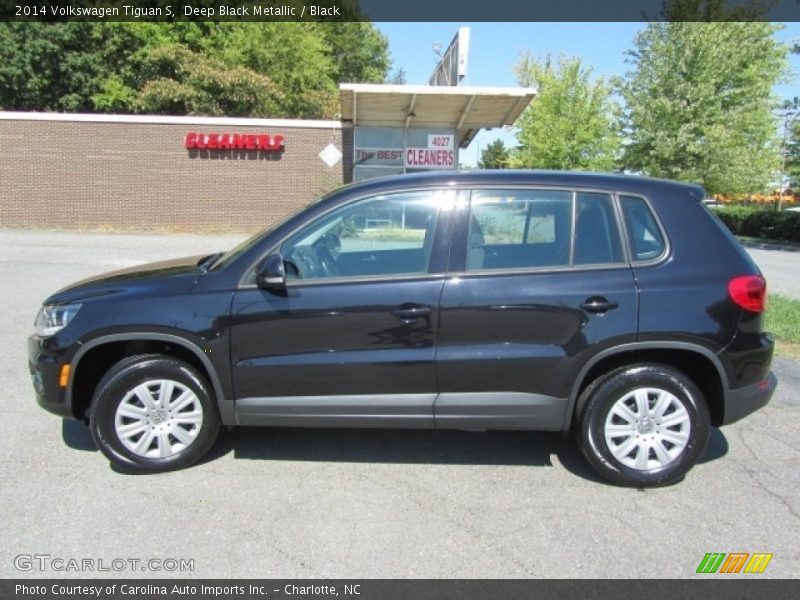  2014 Tiguan S Deep Black Metallic