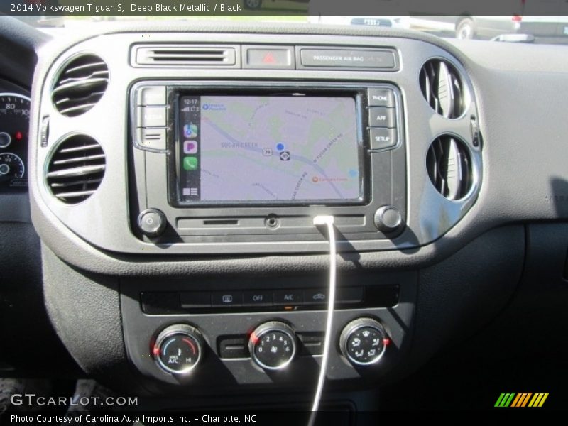 Controls of 2014 Tiguan S