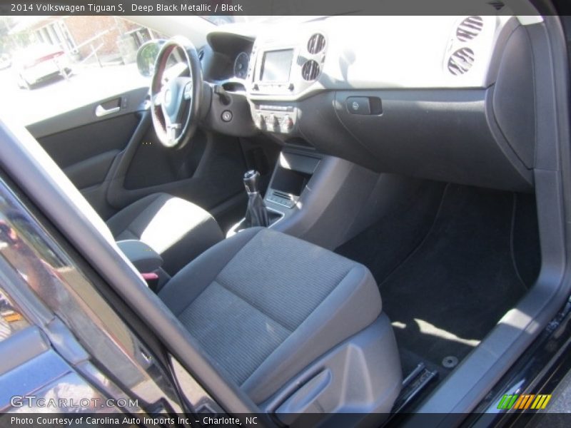  2014 Tiguan S Black Interior