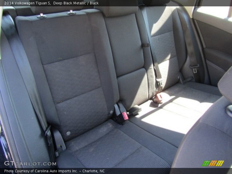 Deep Black Metallic / Black 2014 Volkswagen Tiguan S