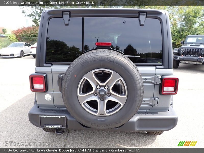 Sting-Gray / Black 2023 Jeep Wrangler Unlimited Sport 4x4