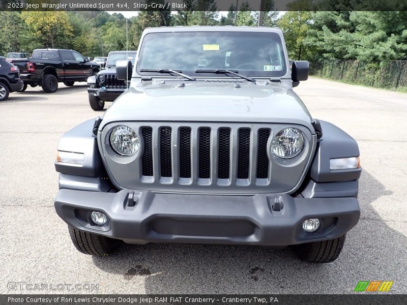 Sting-Gray / Black 2023 Jeep Wrangler Unlimited Sport 4x4