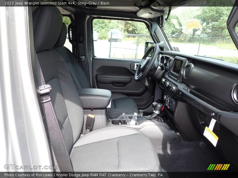 Sting-Gray / Black 2023 Jeep Wrangler Unlimited Sport 4x4