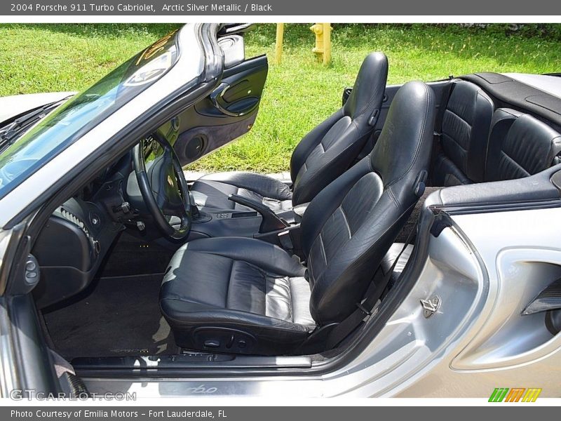 2004 911 Turbo Cabriolet Black Interior