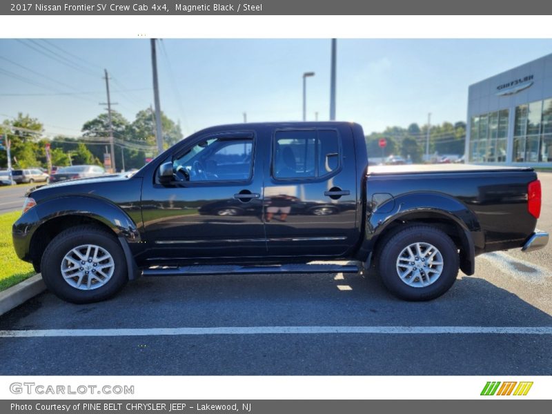 Magnetic Black / Steel 2017 Nissan Frontier SV Crew Cab 4x4
