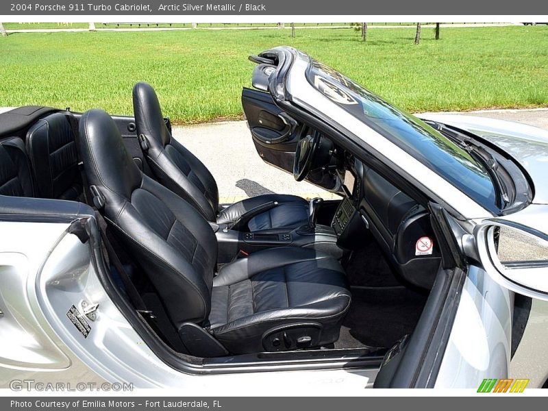 Front Seat of 2004 911 Turbo Cabriolet