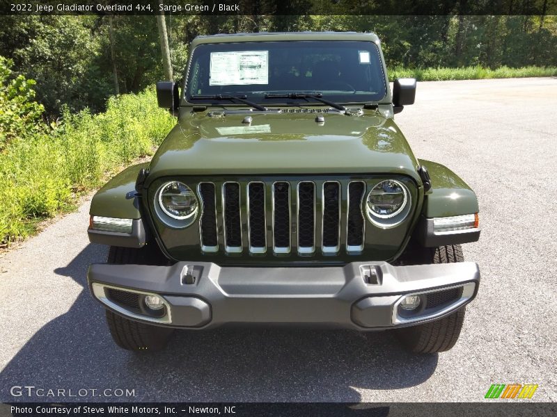 Sarge Green / Black 2022 Jeep Gladiator Overland 4x4