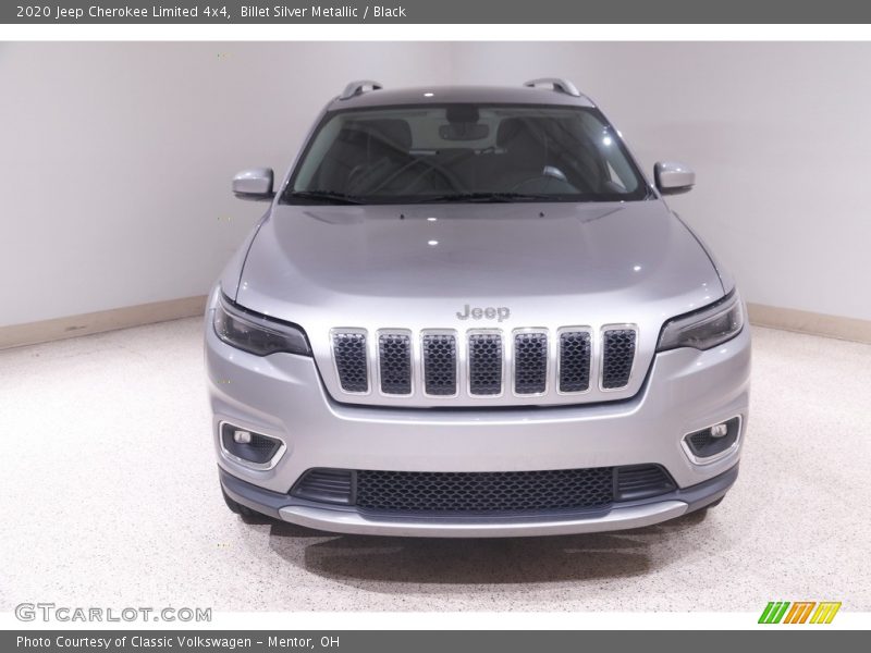 Billet Silver Metallic / Black 2020 Jeep Cherokee Limited 4x4