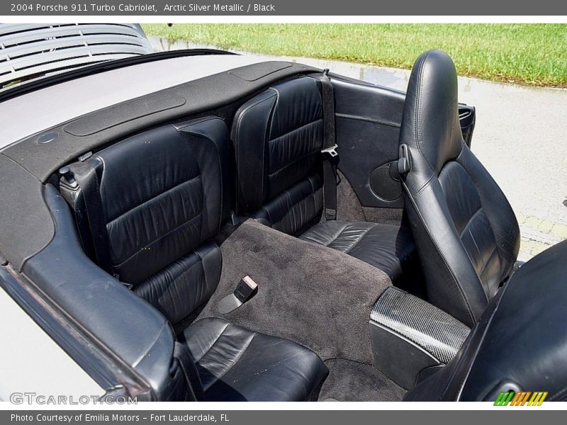 Rear Seat of 2004 911 Turbo Cabriolet